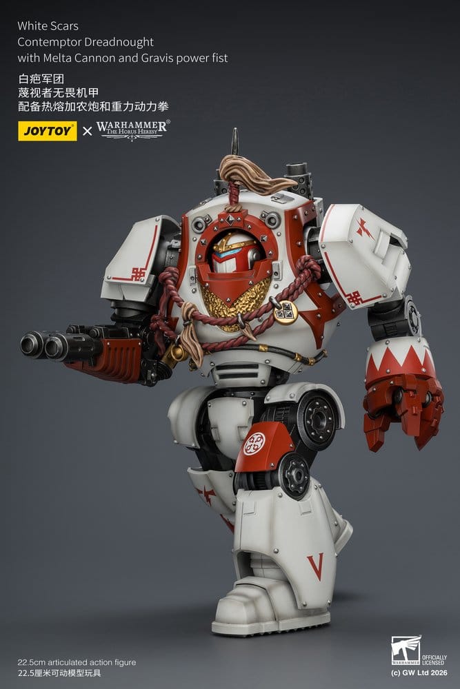 Warhammer The Horus Heresy Action Figure White Scars Contemptor Dreadnought 23 cm