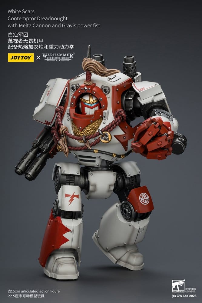 Warhammer The Horus Heresy Action Figure White Scars Contemptor Dreadnought 23 cm