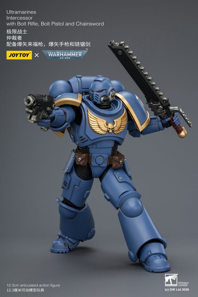 Warhammer 40,000 Action Figure Ultramarines Intercessor 12 cm
