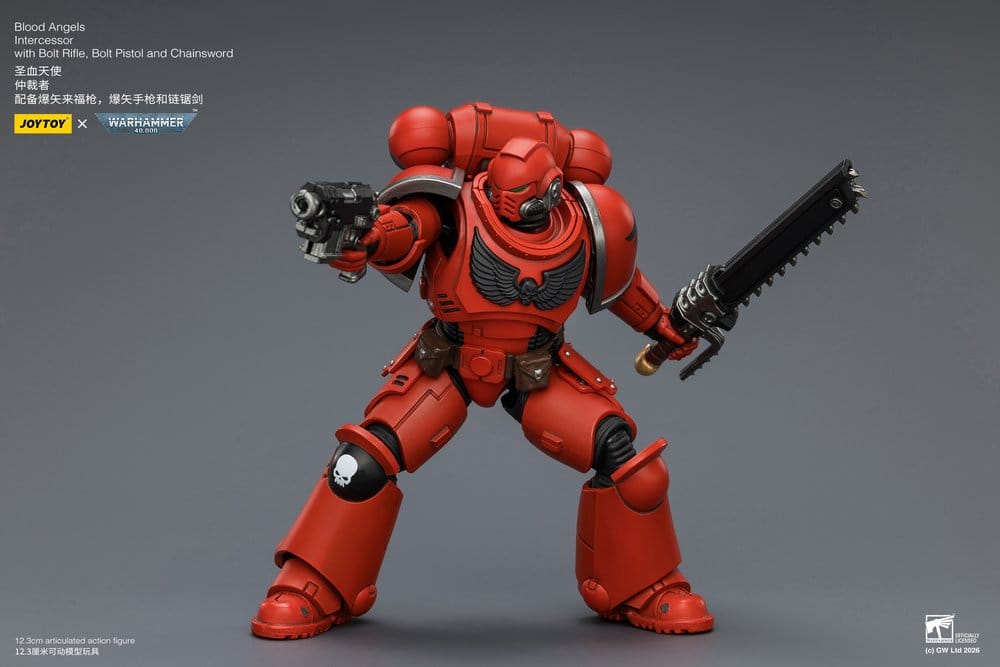 Warhammer 40,000 Action Figure Blood Angels Intercessor 12 cm