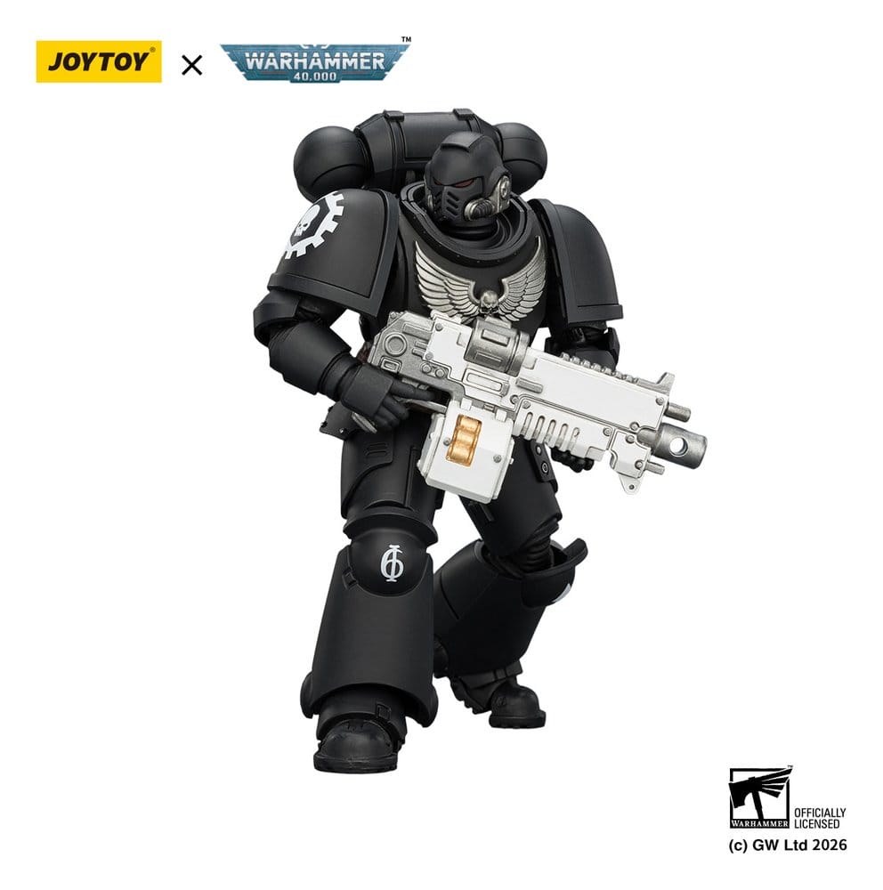 Warhammer 40,000 Action Figure Iron Hands Intercessor 12 cm - Damaged packaging