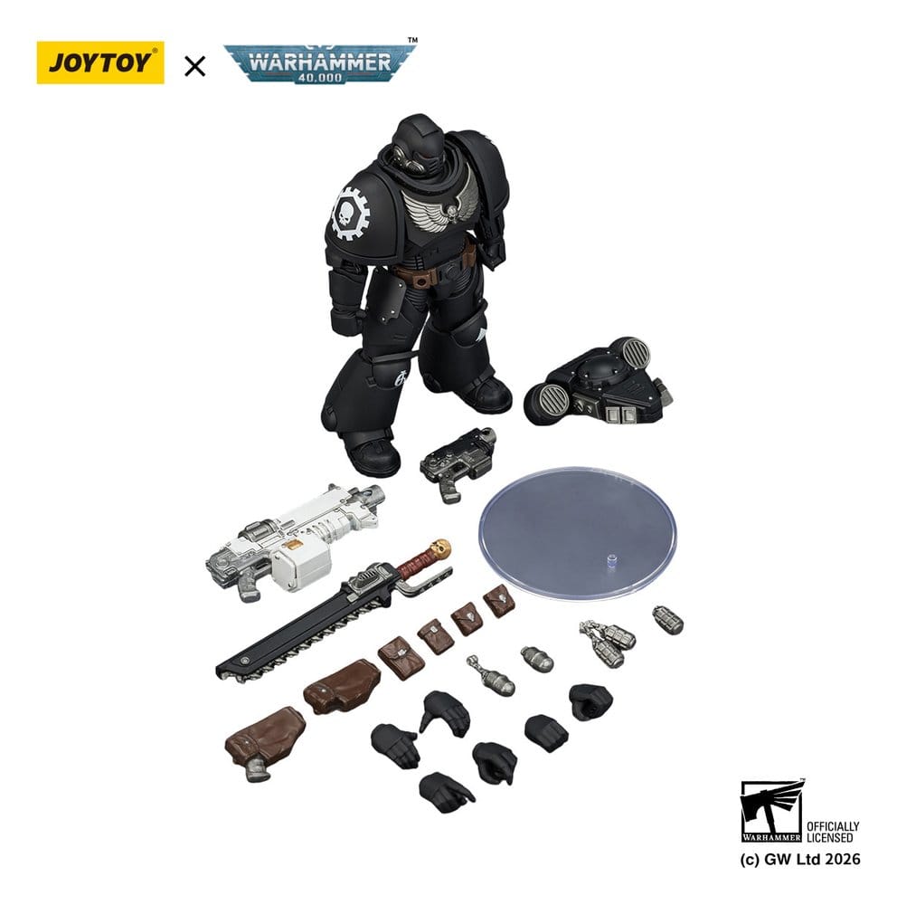 Warhammer 40,000 Action Figure Iron Hands Intercessor 12 cm - Damaged packaging