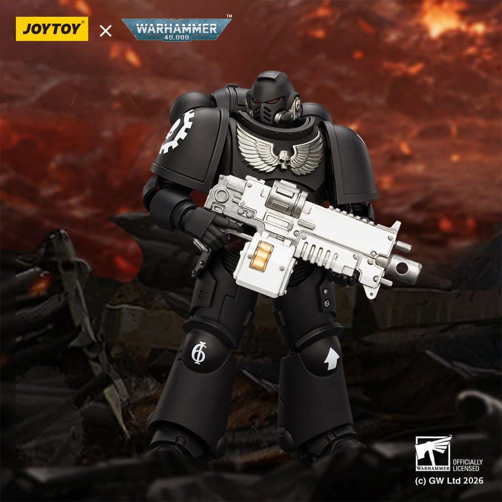 Warhammer 40,000 Action Figure Iron Hands Intercessor 12 cm - Damaged packaging