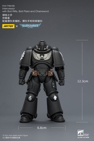 Warhammer 40,000 Action Figure Iron Hands Intercessor 12 cm - Damaged packaging