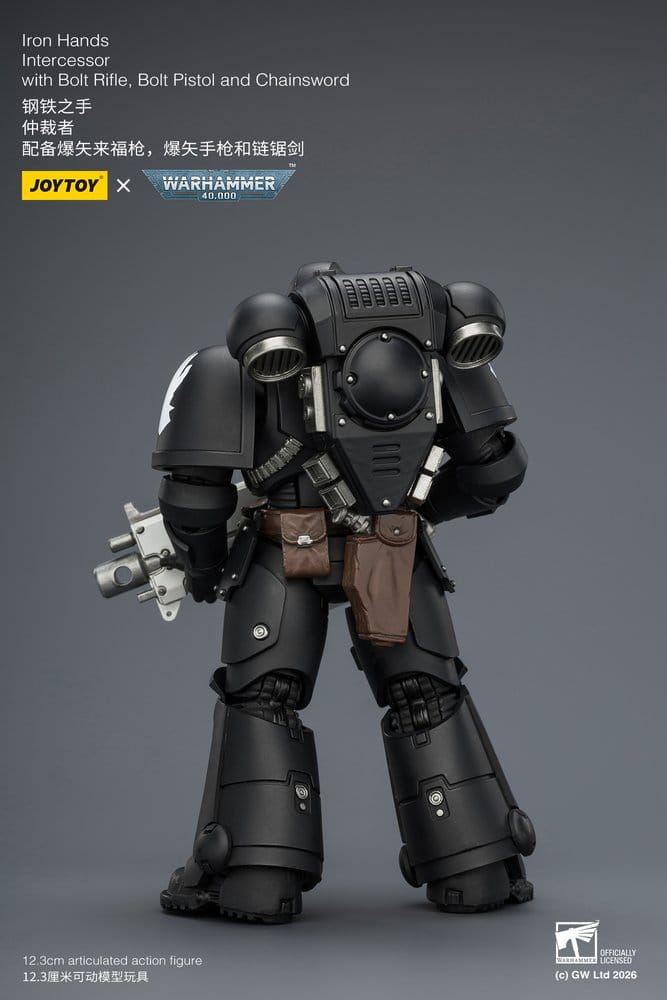 Warhammer 40,000 Action Figure Iron Hands Intercessor 12 cm - Damaged packaging