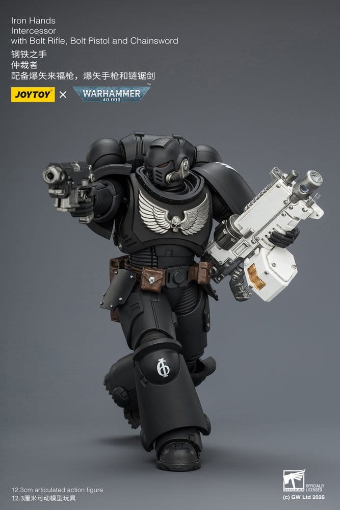 Warhammer 40,000 Action Figure Iron Hands Intercessor 12 cm