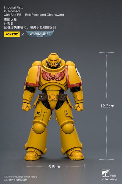 Warhammer 40,000 Action Figure Imperial Fists Intercessor 12 cm