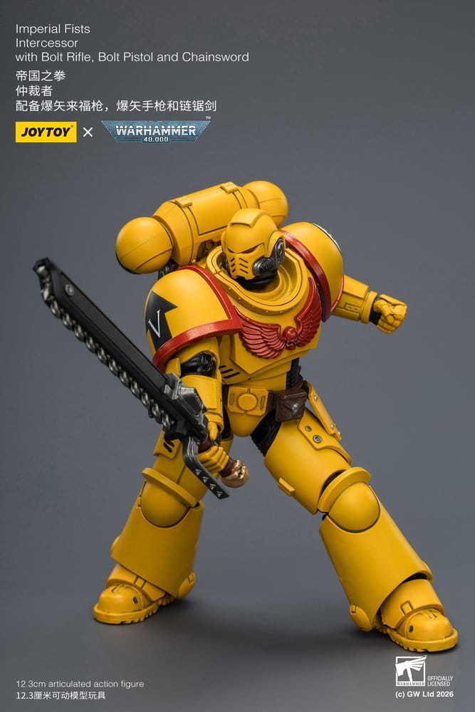 Warhammer 40,000 Action Figure Imperial Fists Intercessor 12 cm