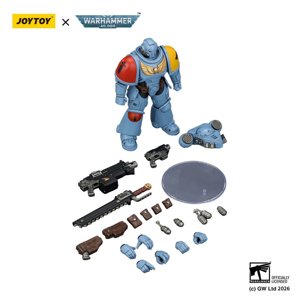 Warhammer 40,000 Action Figure Space Wolves Intercessor 12 cm - Damaged packaging