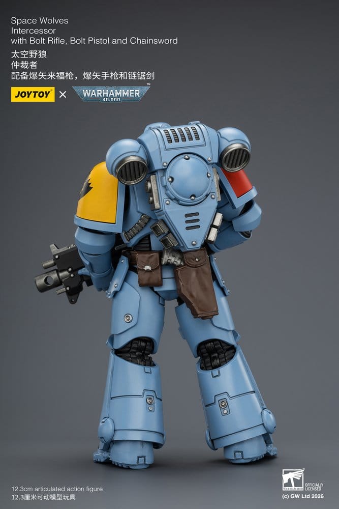 Warhammer 40,000 Action Figure Space Wolves Intercessor 12 cm - Damaged packaging