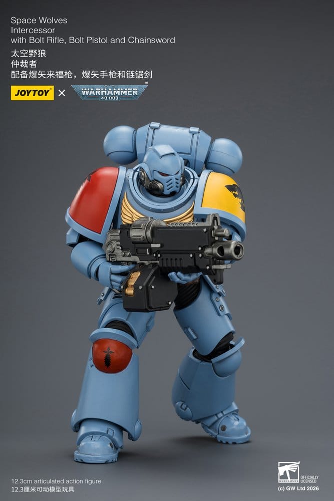Warhammer 40,000 Action Figure Space Wolves Intercessor 12 cm