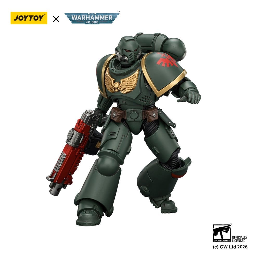 Warhammer 40,000 Action Figure Dark Angels Intercessor 12 cm - Damaged packaging
