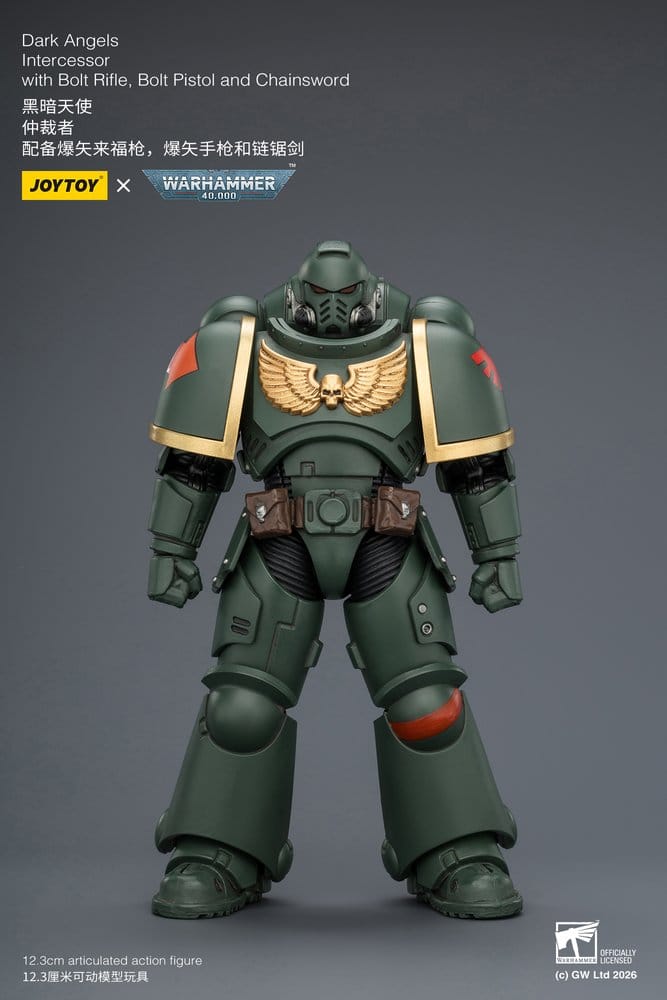 Warhammer 40,000 Action Figure Dark Angels Intercessor 12 cm - Damaged packaging