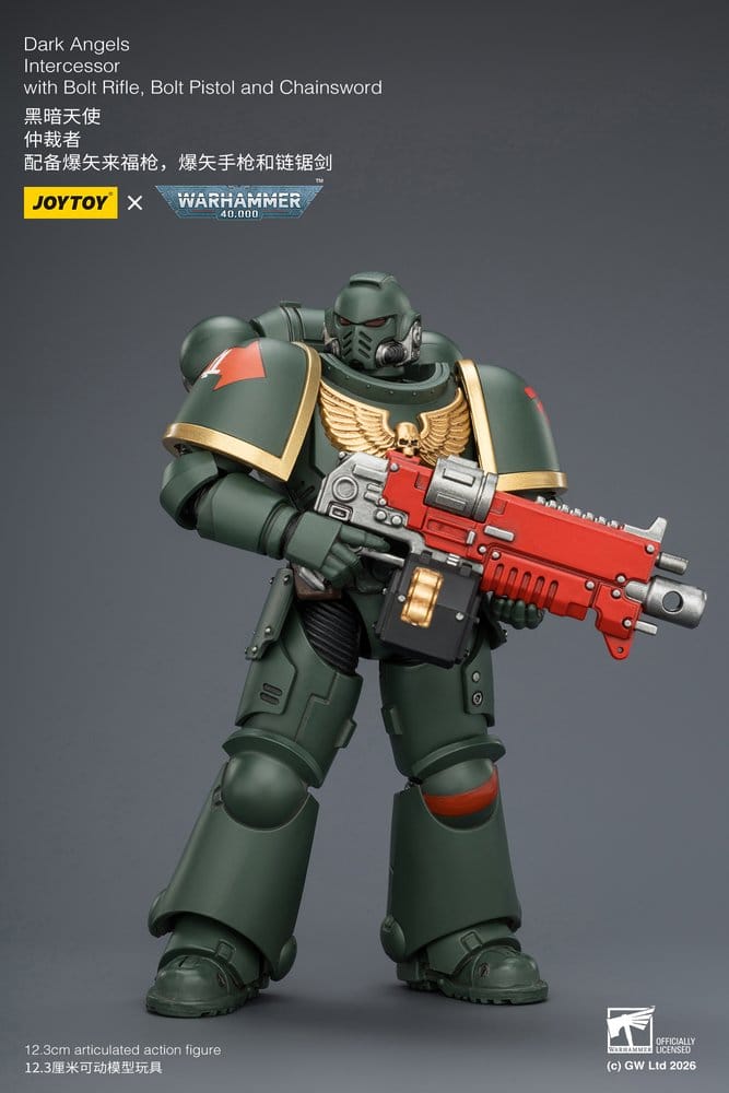 Warhammer 40,000 Action Figure Dark Angels Intercessor 12 cm - Damaged packaging