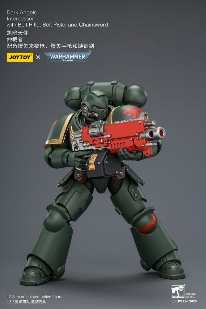 Warhammer 40,000 Action Figure Dark Angels Intercessor 12 cm - Damaged packaging