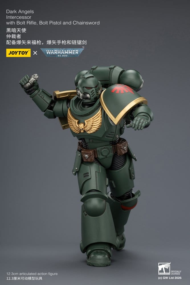 Warhammer 40,000 Action Figure Dark Angels Intercessor 12 cm - Damaged packaging