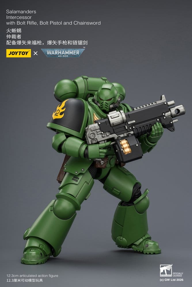 Warhammer 40,000 Action Figure Salamanders Intercessor 12 cm