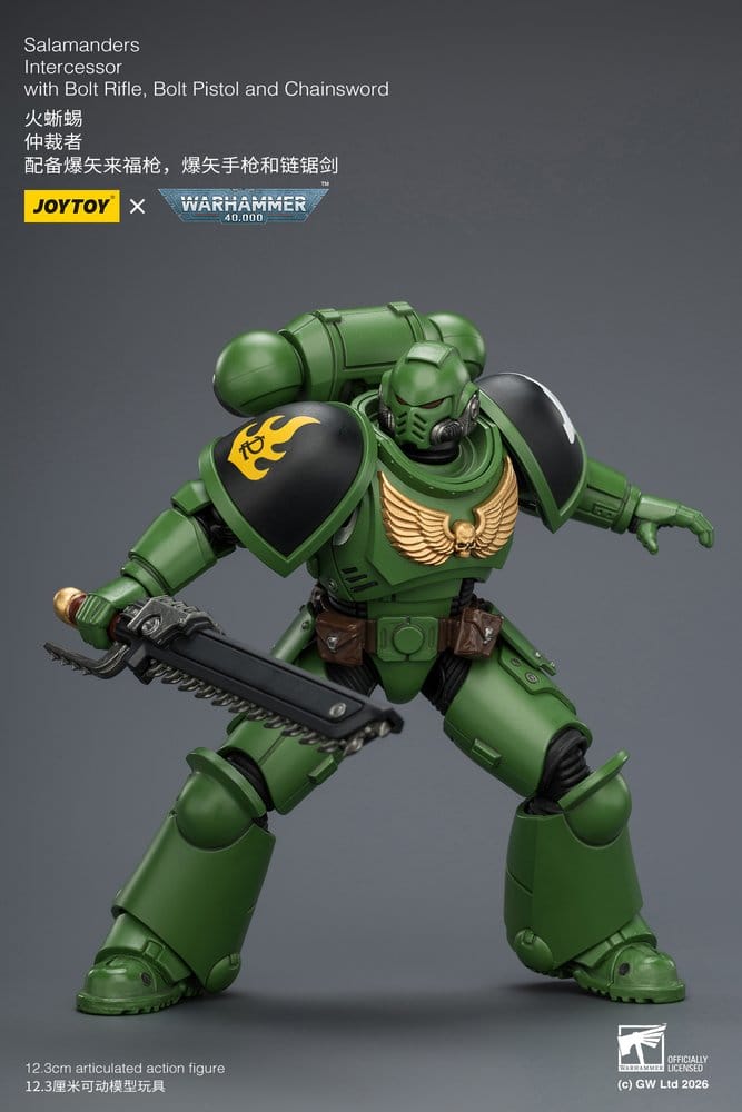 Warhammer 40,000 Action Figure Salamanders Intercessor 12 cm