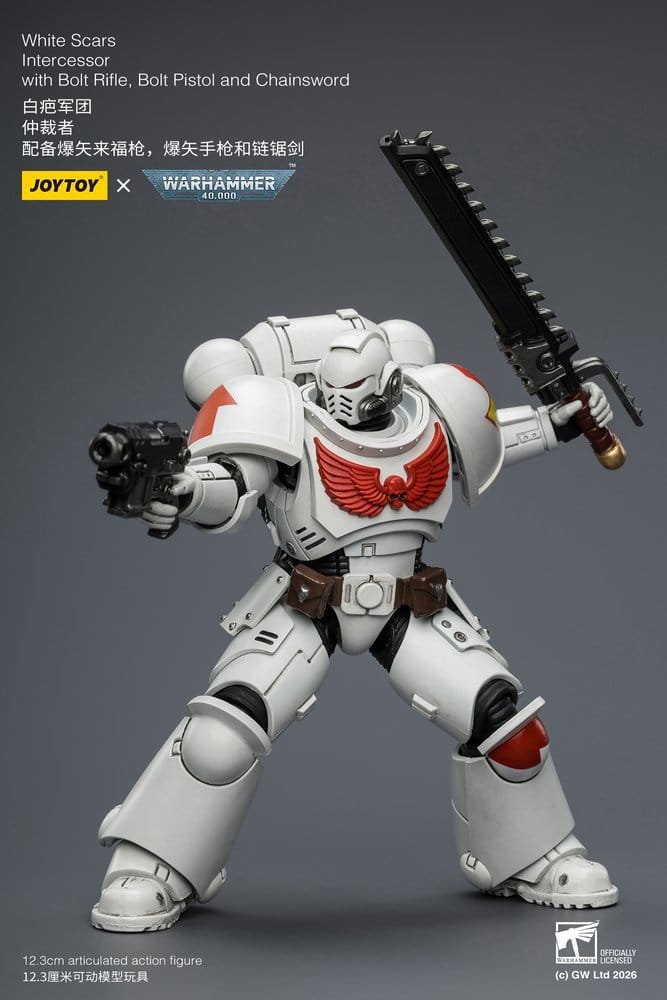 Warhammer 40,000 Action Figure White Scars Intercessor 12 cm
