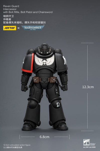 Warhammer 40,000 Action Figure Raven Guard Intercessor 12 cm