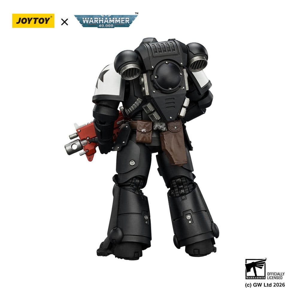Warhammer 40,000 Action Figure Black Templars Intercessor 12 cm - Damaged packaging