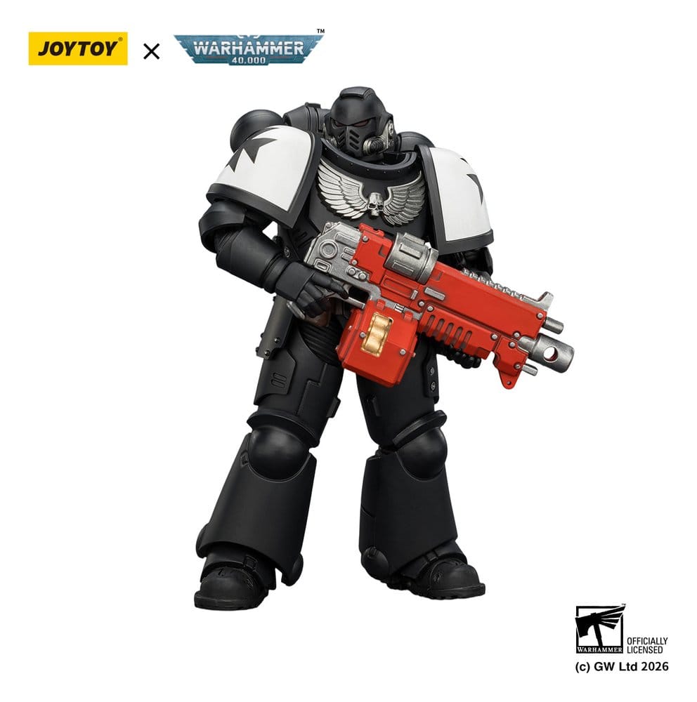 Warhammer 40,000 Action Figure Black Templars Intercessor 12 cm - Damaged packaging