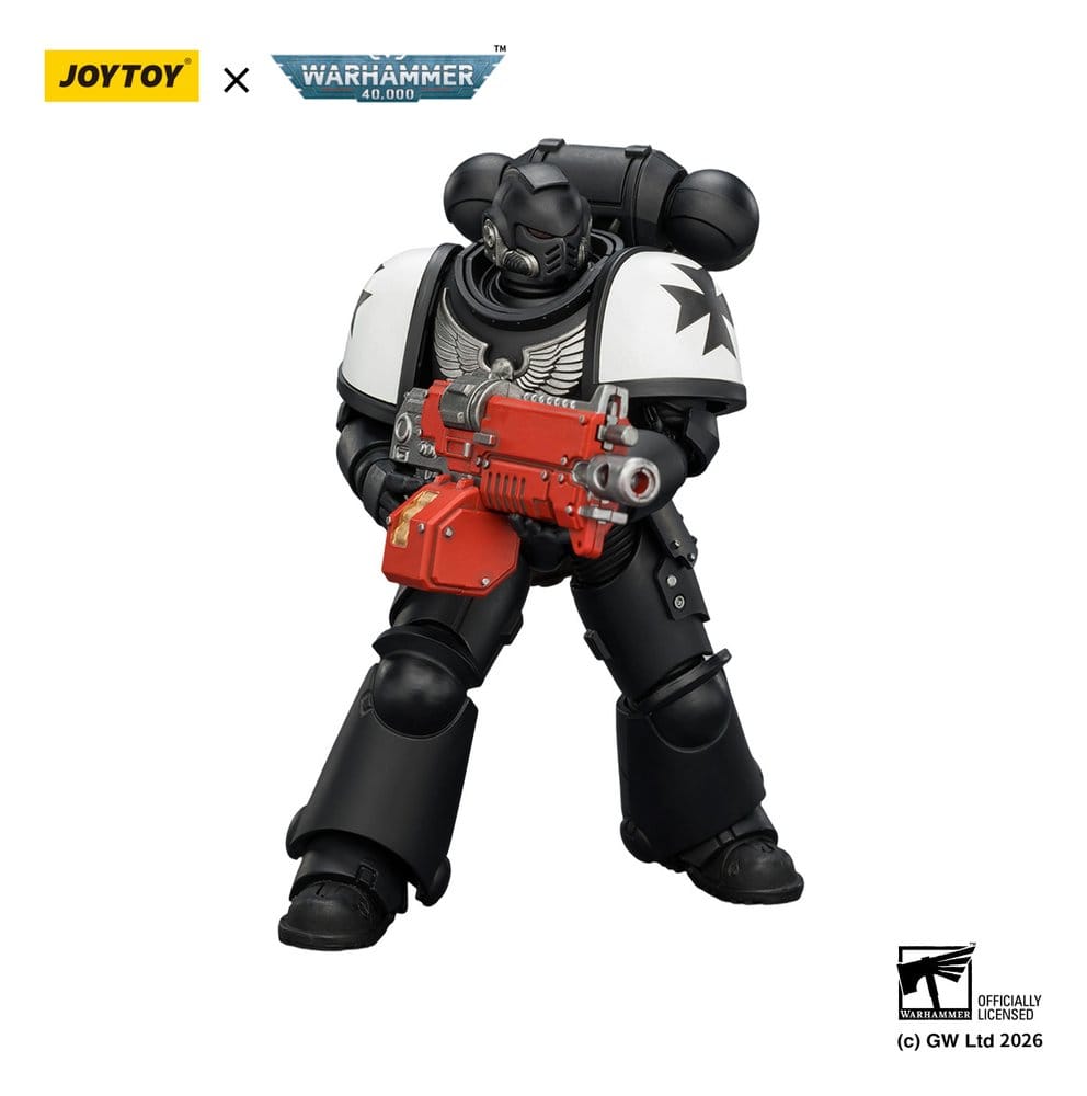 Warhammer 40,000 Action Figure Black Templars Intercessor 12 cm - Damaged packaging