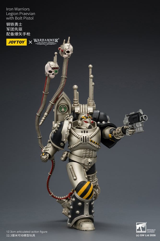 Warhammer The Horus Heresy Action Figure Iron Warriors Legion Praevian 12 cm