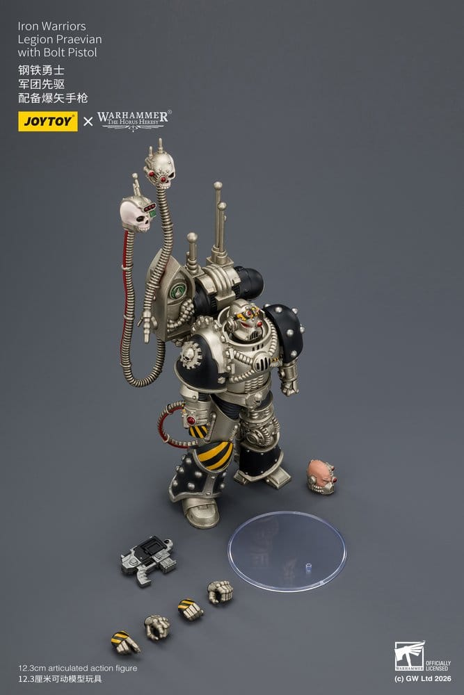Warhammer The Horus Heresy Action Figure Iron Warriors Legion Praevian 12 cm