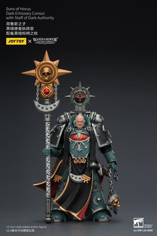 Warhammer The Horus Heresy Action Figure Sons of Horus Dark Emissary Consul 12 cm