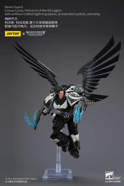 Warhammer 40,000 Action Figure Raven Guard Corvus Corax, Primarch of the XIX Legion 18 cm