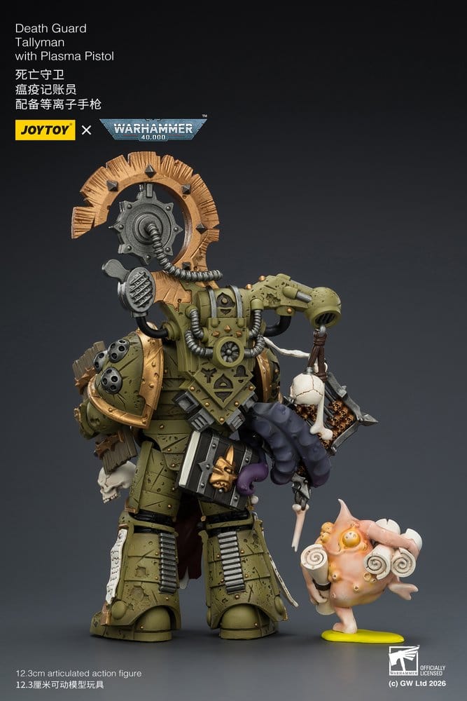 Warhammer 40,000 Action Figure Death Guard Tallyman 12 cm