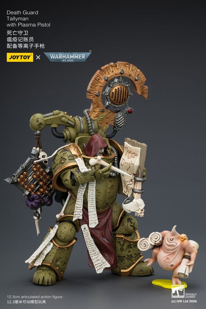 Warhammer 40,000 Action Figure Death Guard Tallyman 12 cm