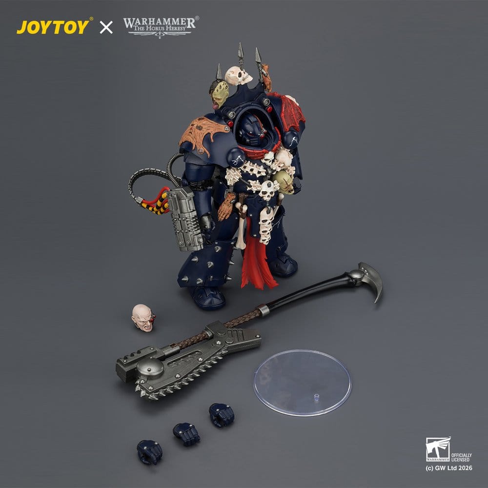 Warhammer The Horus Heresy Action Figure Night Lords Legion Praetor in Tartaros Terminator Armour 14 cm