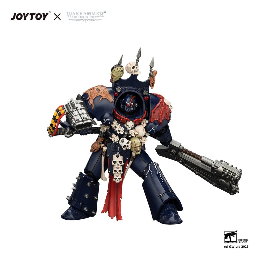 Warhammer The Horus Heresy Action Figure Night Lords Legion Praetor in Tartaros Terminator Armour 14 cm