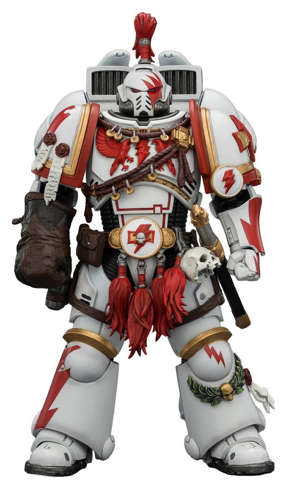 Warhammer Action Figure Game Edition White Scars Assault Intercessor Champion 13 cm