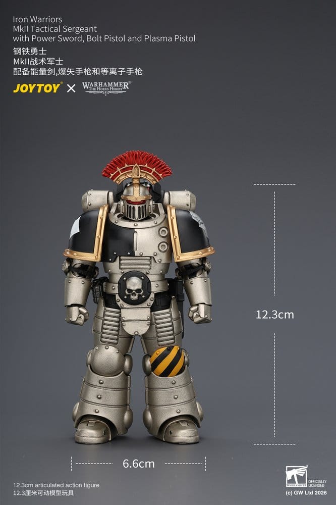 Warhammer The Horus Heresy Action Figure Iron Warriors MkII Tactical Sergeant 12 cm