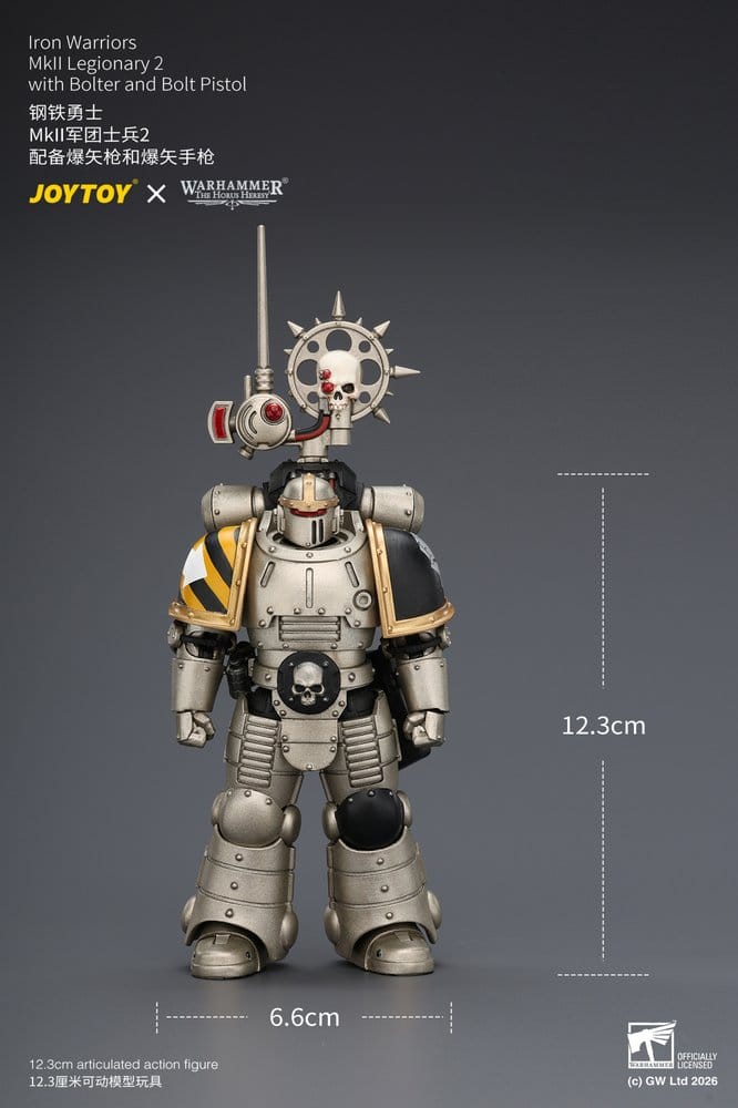 Warhammer The Horus Heresy Action Figure Iron Warriors MkII Legionary 2 12 cm