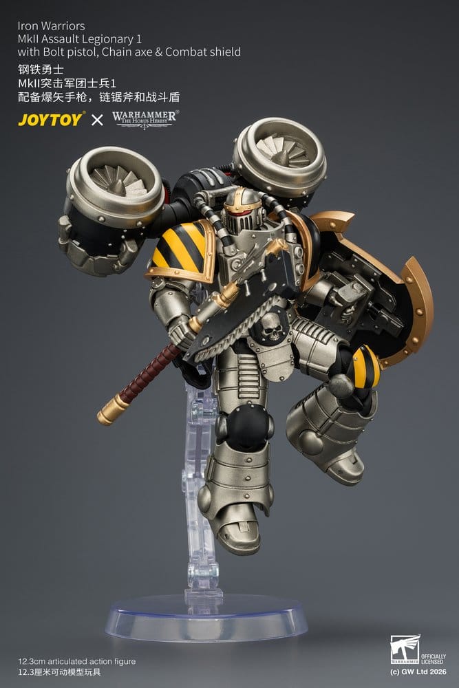Warhammer The Horus Heresy Action Figure Iron Warriors MkII Assault Legionary 1 12 cm