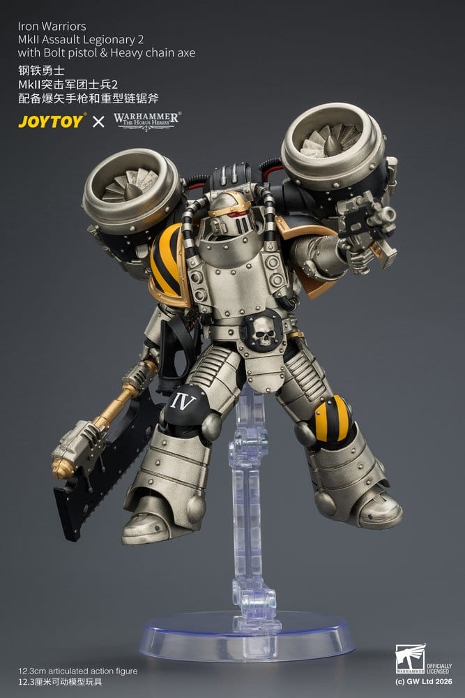 Warhammer The Horus Heresy Action Figure Iron Warriors MkII Assault Legionary 2 12 cm