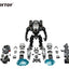 Dark Source Action Figure Tiekui Dual Pilot Mecha MK04 24 cm