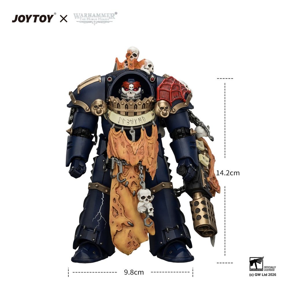Warhammer The Horus Heresy Action Figure Night Lords Contekar Terminator Dissident 14 cm