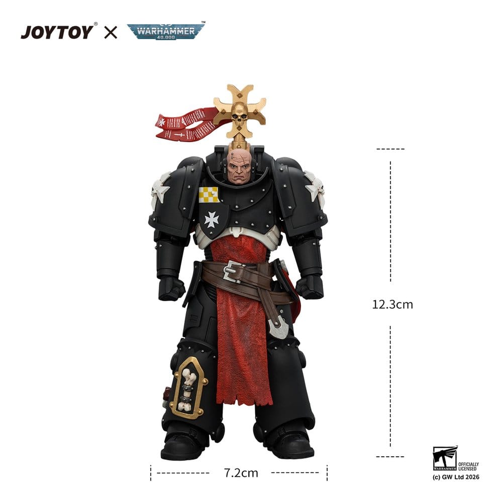 Warhammer Action Figure Black Templars Execrator 1 12 cm