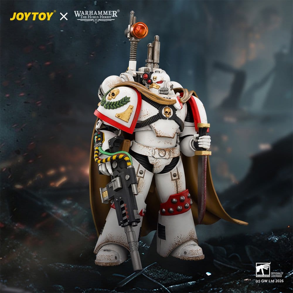 Warhammer The Horus Heresy White Scars Legion Vigilator Action Figure 12 cm