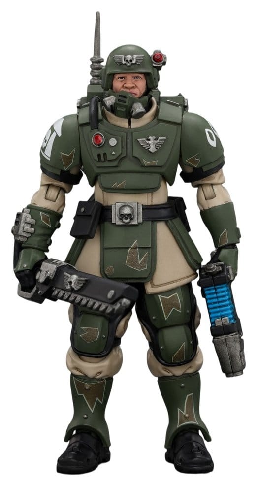 Warhammer Action Figure Astra Militarum Kasrkin 1 with Chainsword and Plasma Pistol
