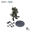Warhammer Action Figure Astra Militarum Kasrkin 1 with Chainsword and Plasma Pistol