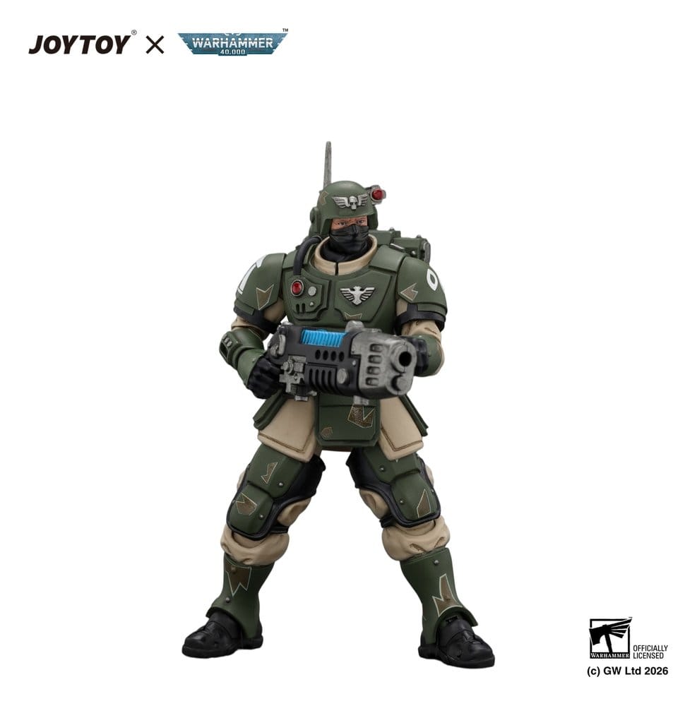 Warhammer Action Figure Astra Militarum Kasrkin 4 with Plasma Gun