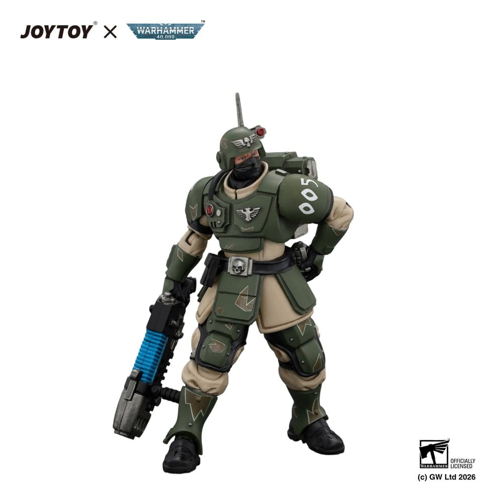 Warhammer Action Figure Astra Militarum Kasrkin 4 with Plasma Gun