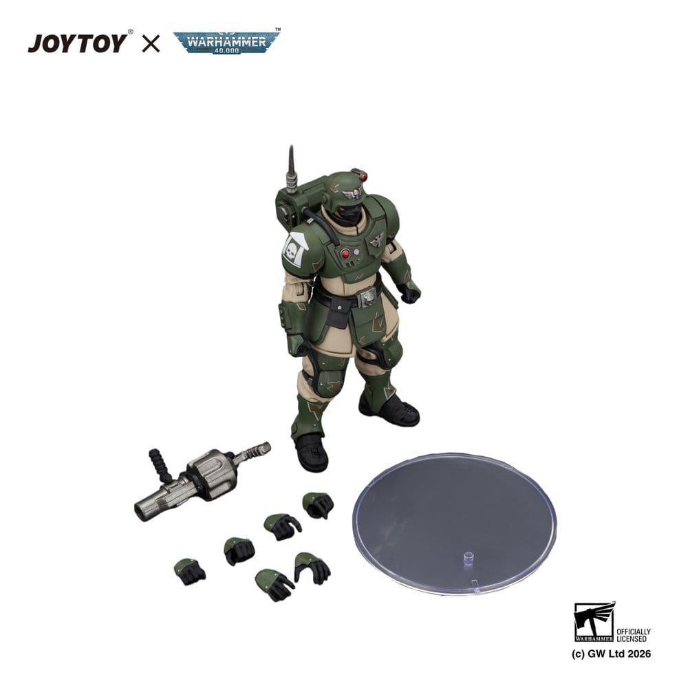 Warhammer Action Figure Astra Militarum Kasrkin 5 with Grenade Launcher