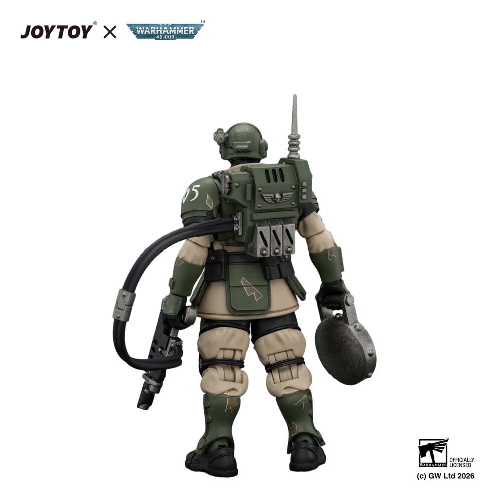 Warhammer Action Figure Astra Militarum Kasrkin 6 with Hot-shot Laspistol